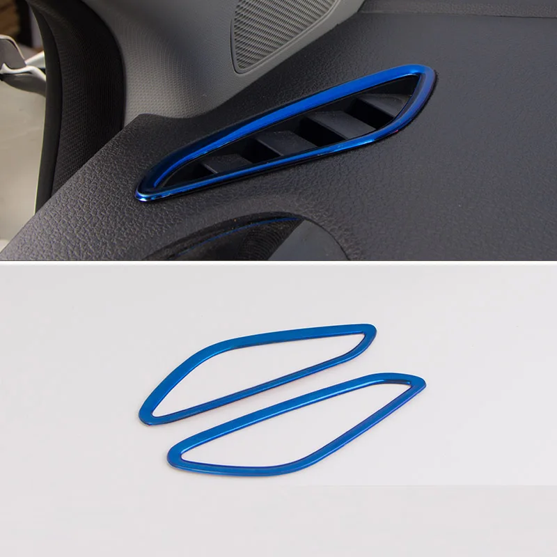 blue for MG MG6 2018 Air vents decoration frame