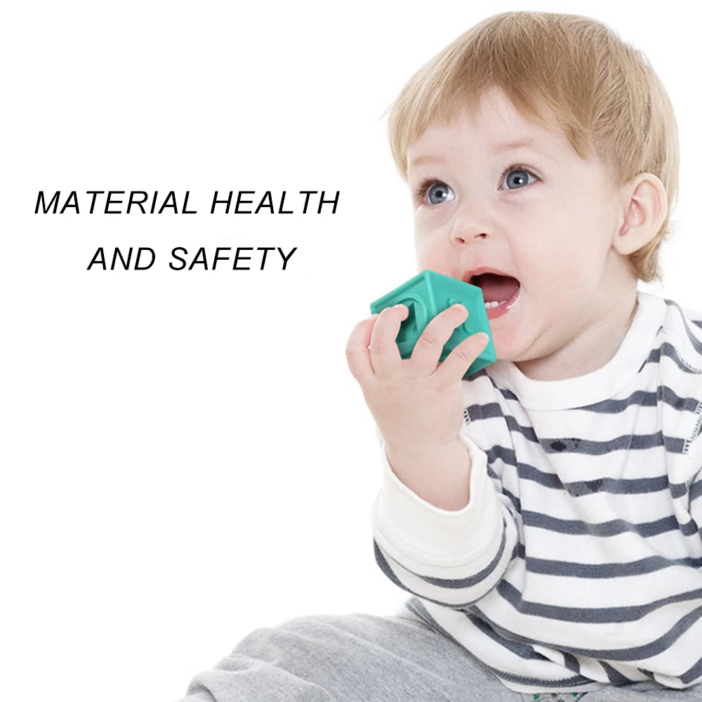 Original And Fun Gifts Silicone Baby Grasp Kids Toys Building Blocks 3D Touch Juguetes Toy Bath Ball For Children | Игрушки и хобби