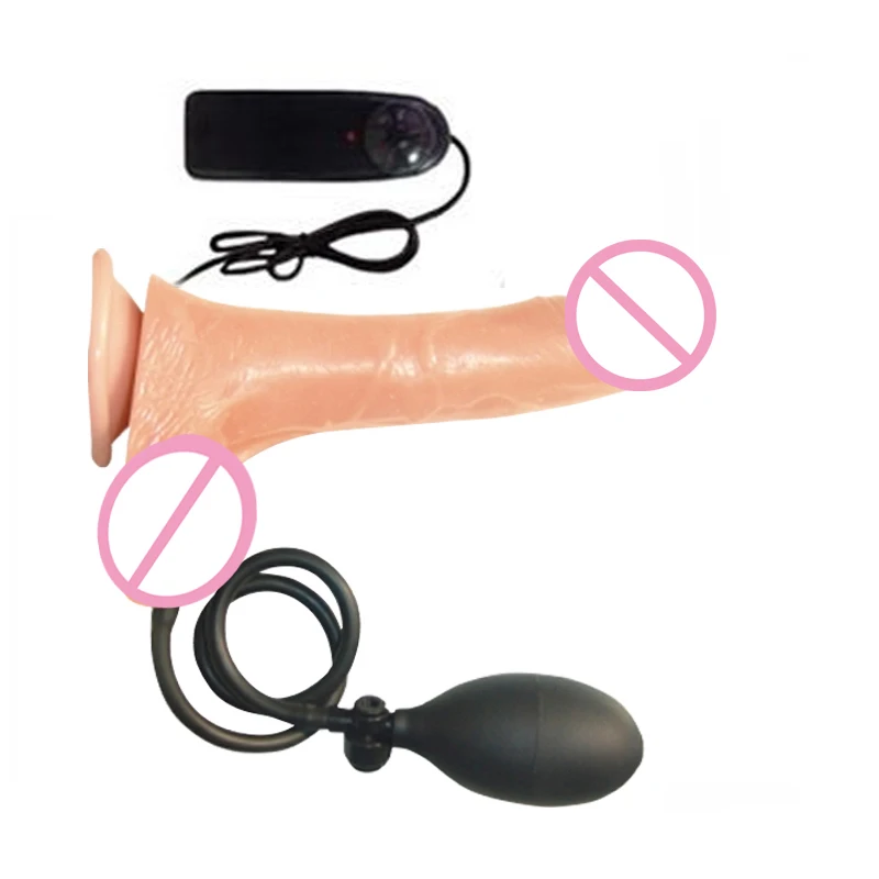 Sex Products Vibrators Women's Huge Dildo Penis Cock Realistic Suction Cup Masturbator inflatable dildo Adult Toy | Красота и