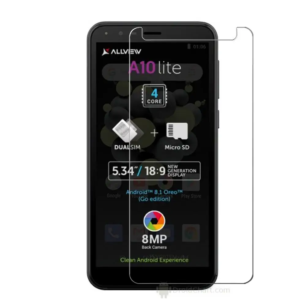 Закаленное стекло 9H для смартфона ALLVIEW A10 LITE Защитная пленка экрана