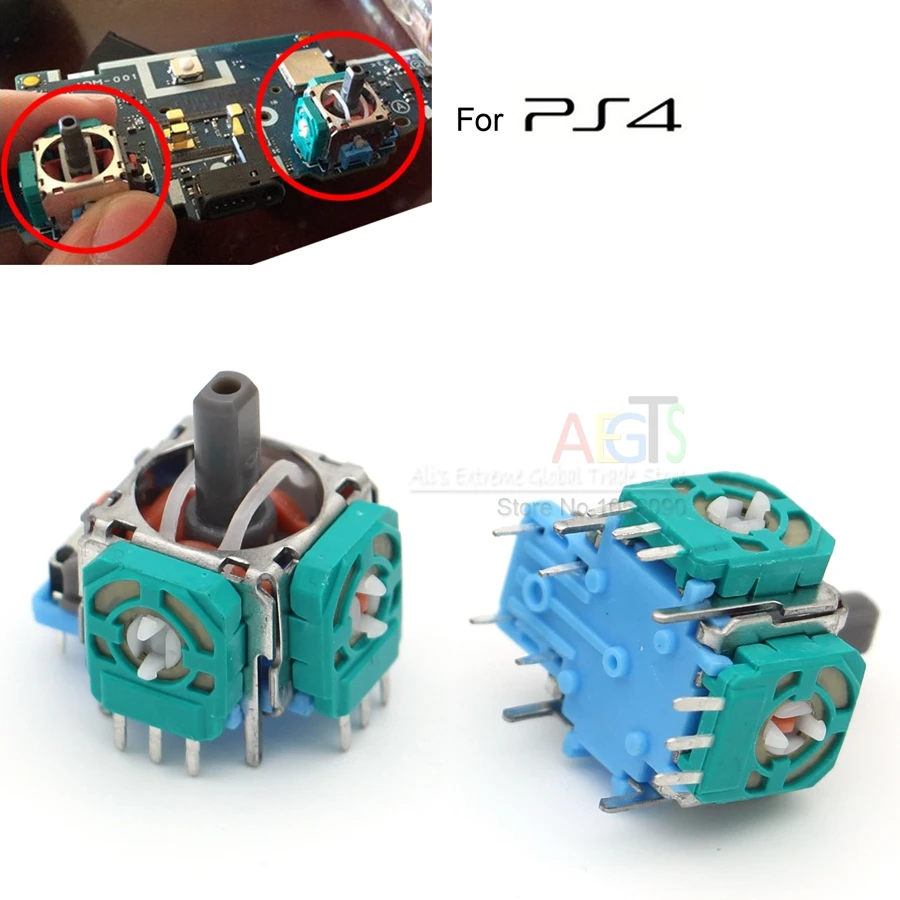 10 шт. 3D аналоговый сенсорный модуль переключатель для PS4 Джойстик чехол запасные