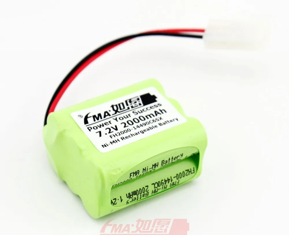 Никель-металлогидридный Ni-MH 7 2 V 2000mAh аккумуляторная батарея для модели самолета