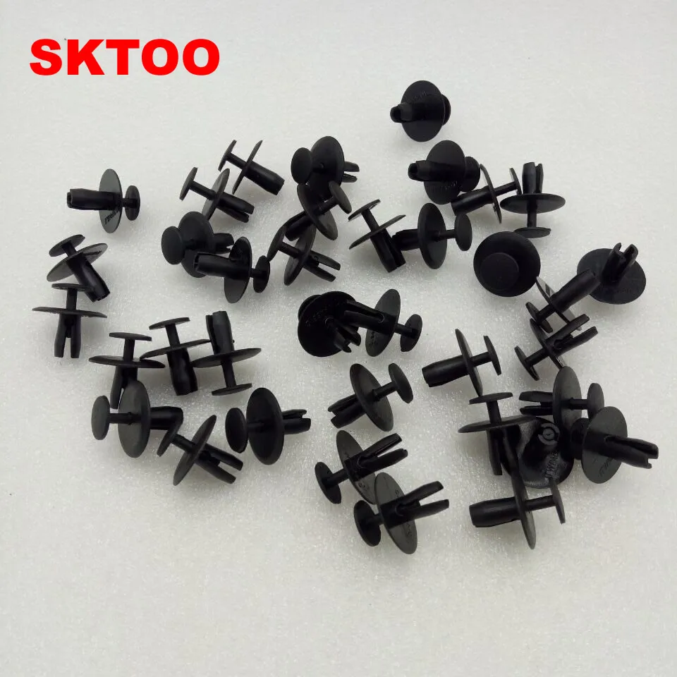 SKTOO 50 шт. для Peugeot 307 207 206 408 Triumph Sega защелкивающаяся крышка звукоизоляция