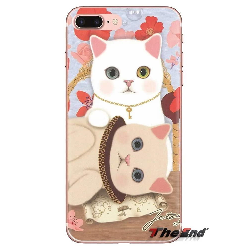 Прозрачные мягкие чехлы кошка Jetoy для Huawei G7 G8 P7 P8 P9 P10 P20 P30 Lite Mini Pro P Smart Plus 2017 2018 2019 |