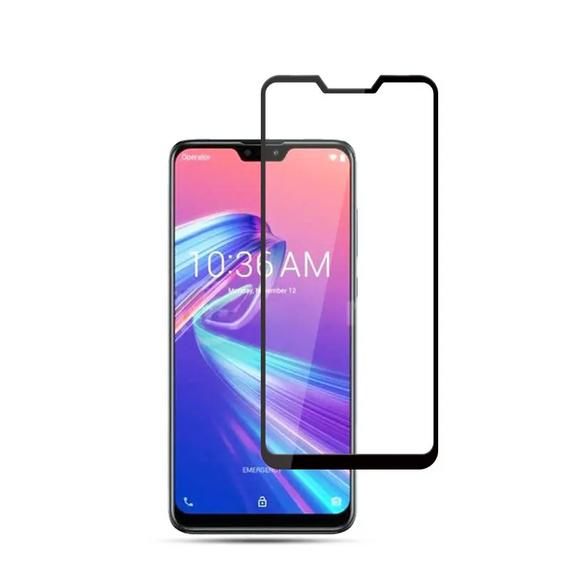 Для Asus Zenfone Max Pro M2 полное покрытие закаленное стекло Защита экрана для ZB631KL ZB633KL