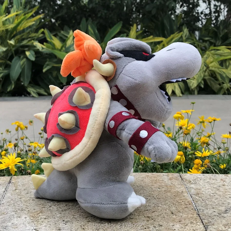 Супер Брас. Плюшевая игрушка сухой Боузер копа кости игра босс мягкая животное