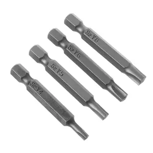 Магнитные Y-образные Биты для отвертки, 4 шт.компл., для ремонта велосипедов, с треугольной головкой, с шестигранным хвостовиком, Y4, Y5, Y6, Y8