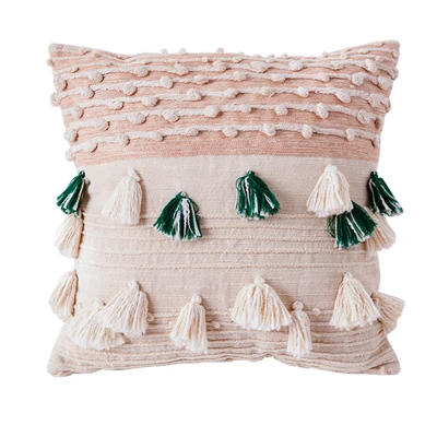 Стеганая наволочка в стиле бохо из 100% хлопка для свадебной подушки домашнего