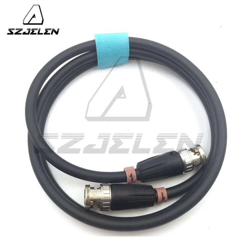 Коаксиальный Видео кабель 12G Neutrik BNC штекер к CANARE HD SDI 75 Ом длина кабеля 1 м|cable