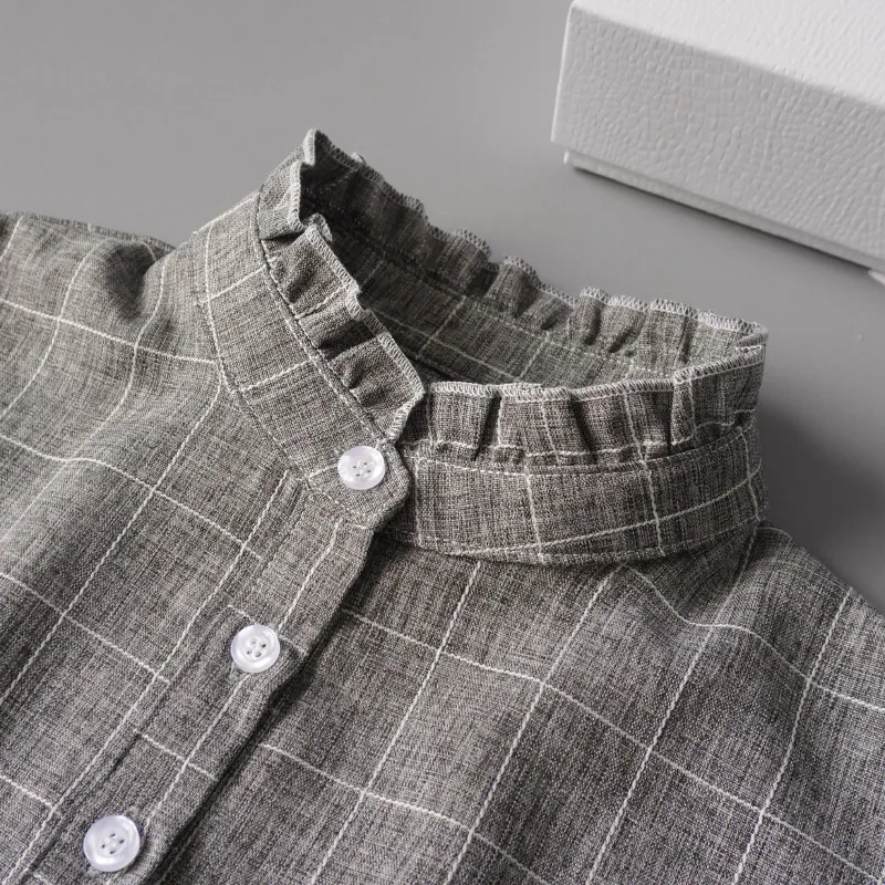 Новый аксессуар для одежды Поддельный Воротник модная леопардовая рубашка белый