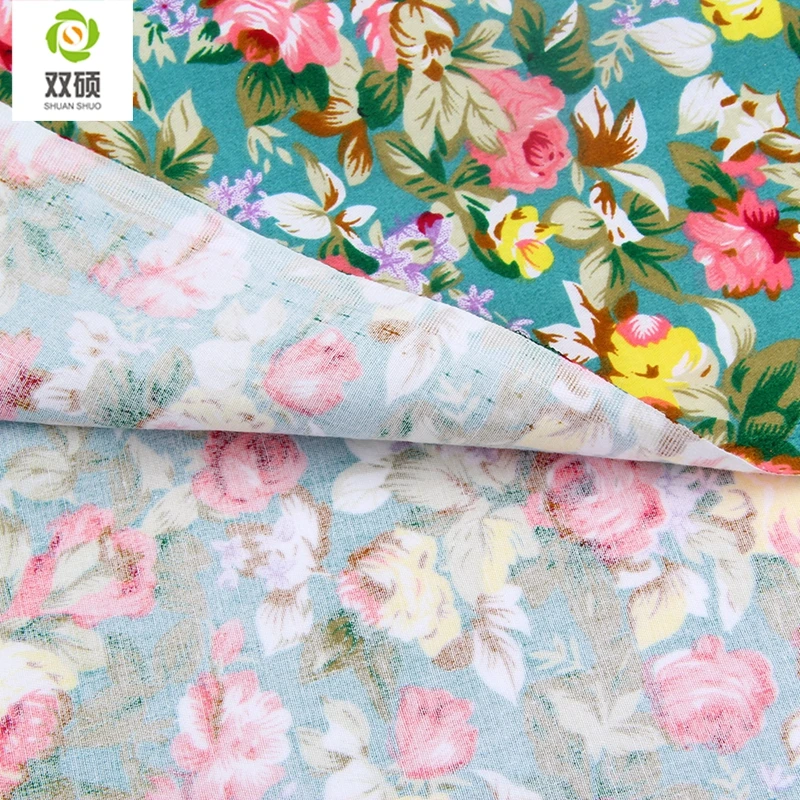 Буле Цвет лоскутное хлопка Ткань жир Quaters Тильда Лоскутное шитье S для Вышивание