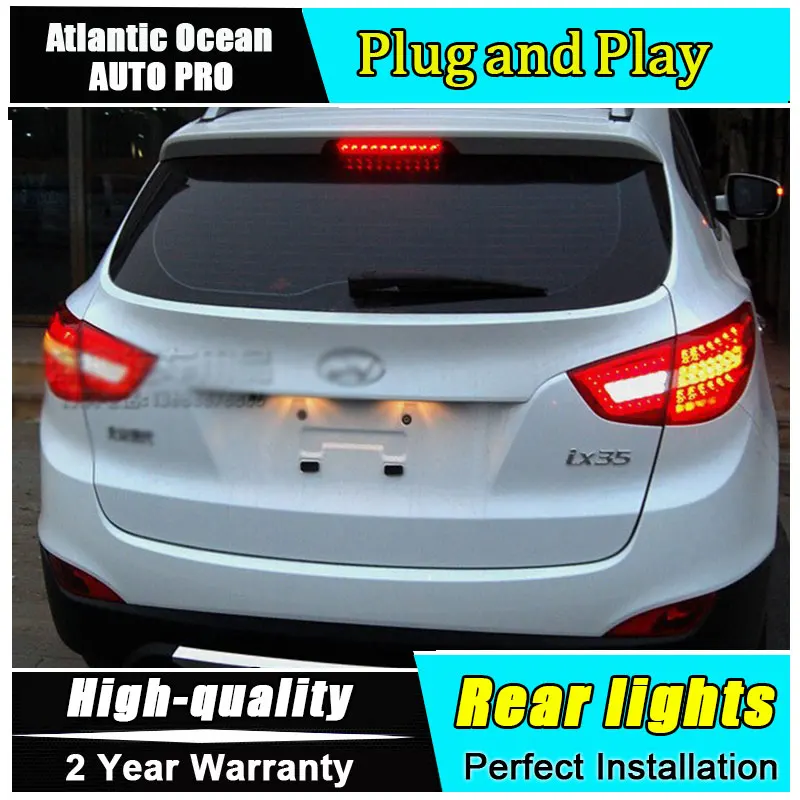 Авто. PRO 2010 2013 для hyundai IX35 задние фонари автомобильный Стайлинг ix35 противотуманные