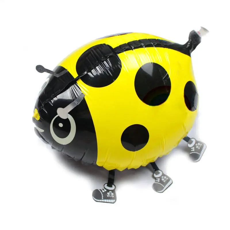 Милая Божья коровка моделирование фольги мультфильм украшения из воздушных