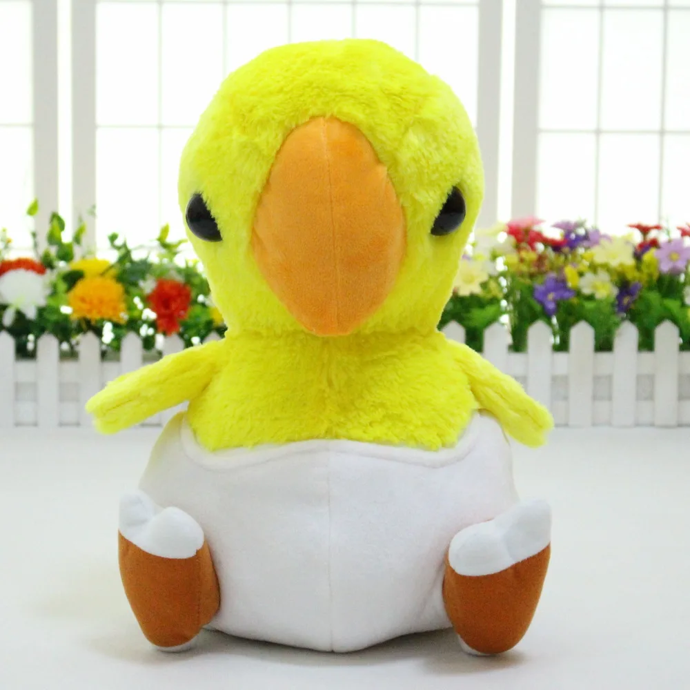 Последняя Фантазия FF14 FF15 Chocobo 38 см Косплей игрушка-талисман Желтая Мягкая и