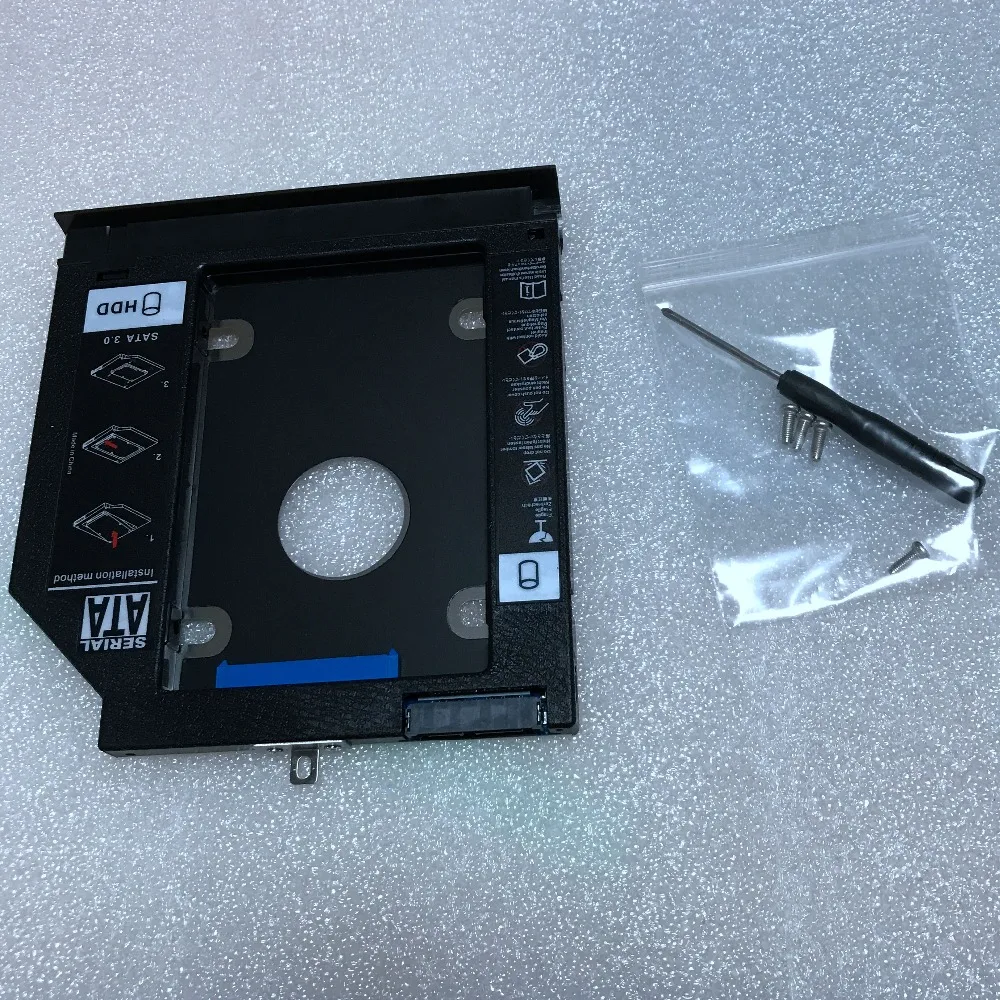 Совершенно новый 1 шт. для ACER E5 572G 571G V3 2nd second SSD HDD Caddy Cover W/винтовой кронштейн с