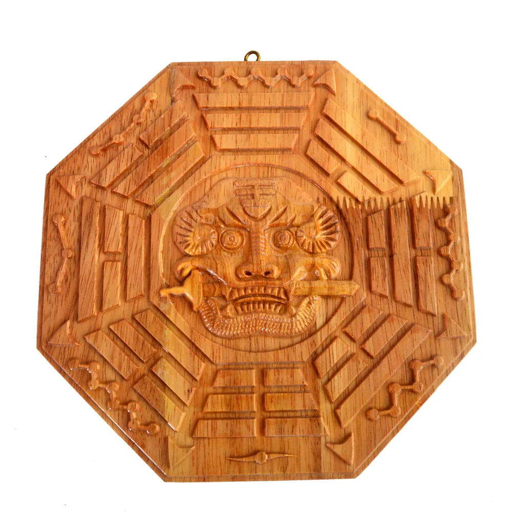

Feng Shui Bagua Peach Wood Pakua SKU:J2319