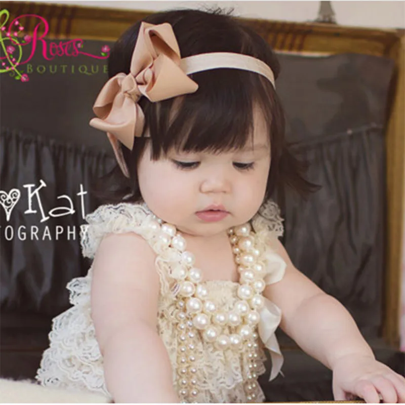 JRFSD Милая повязка на голову с бантом аксессуары для волос атласный материал