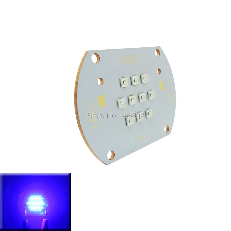 30 Вт Cree XPE2 XP-E2 Королевский синий 450NM-455NM высокое Мощность светодиодный излучатель свет лампы 30-36 V 1000mA набор «сделай сам» для аквариума Светодиодная лампа