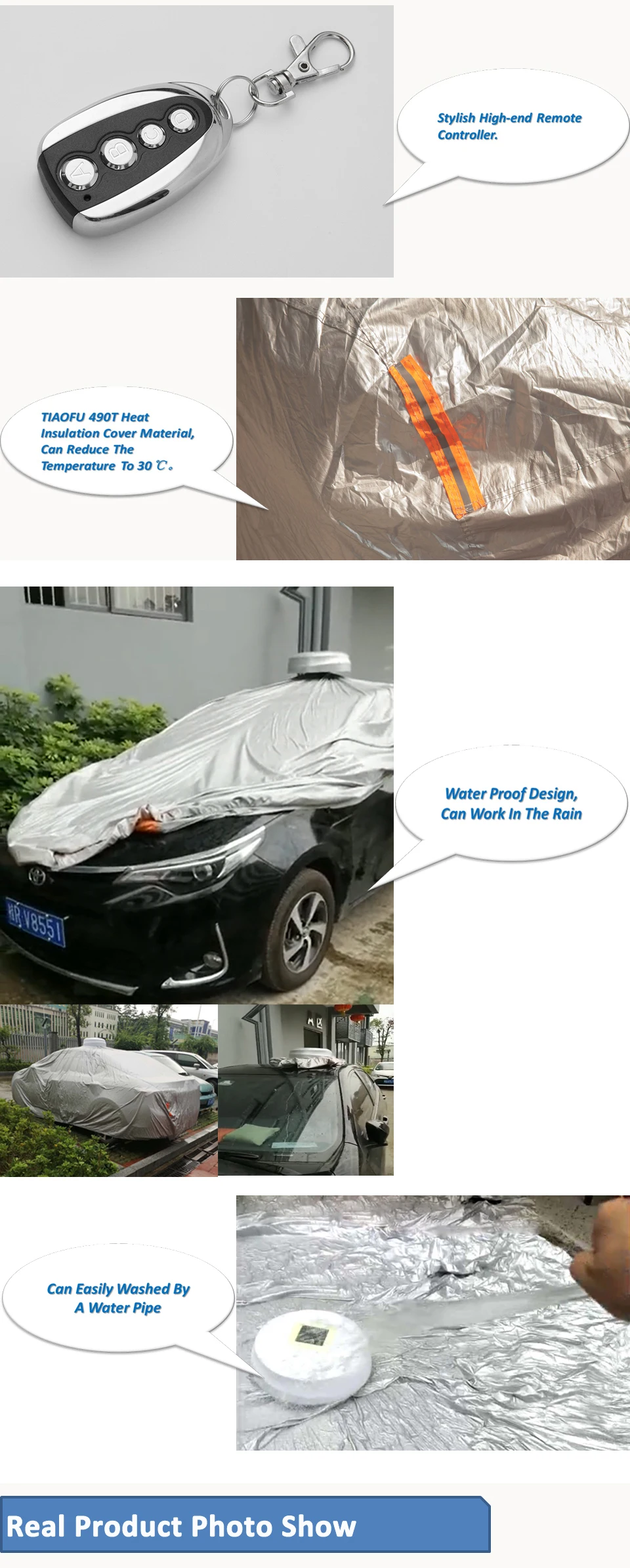 Автоматический чехол для автомобиля Solor energy полностью автоматический чехол для автомобиля с пультом дистанционного управления быстрый и удобный