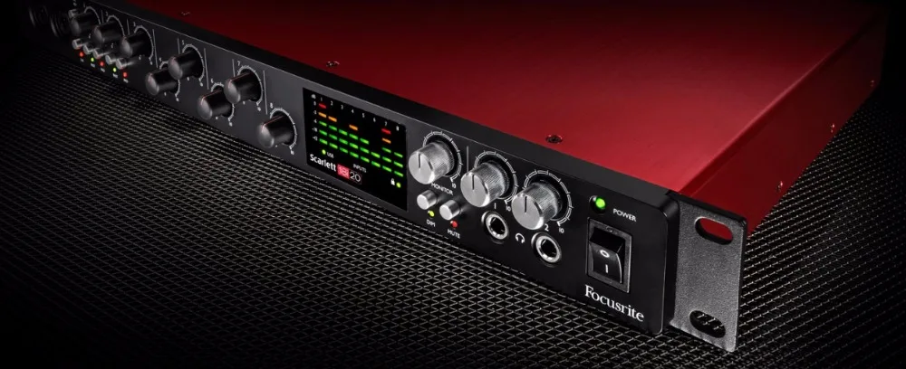 Focusrite Scarlett 18i20 звуковая карта 2nd generation usb-аудио интерфейс цифровой интерфейс 2 поколения 8-полосная АС запись
