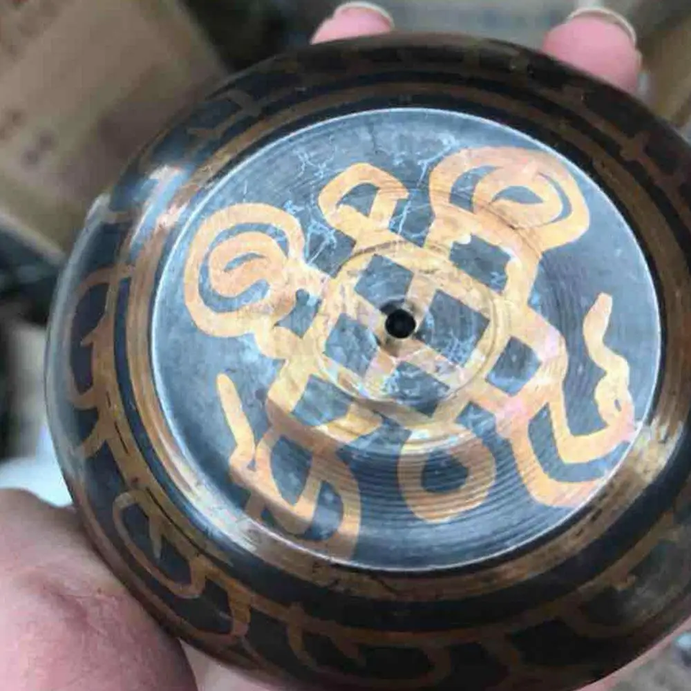Exquisite Tibetan Bell Metal Singing Bowl Striker Buddhism Buddhist Mediation | Дом и сад