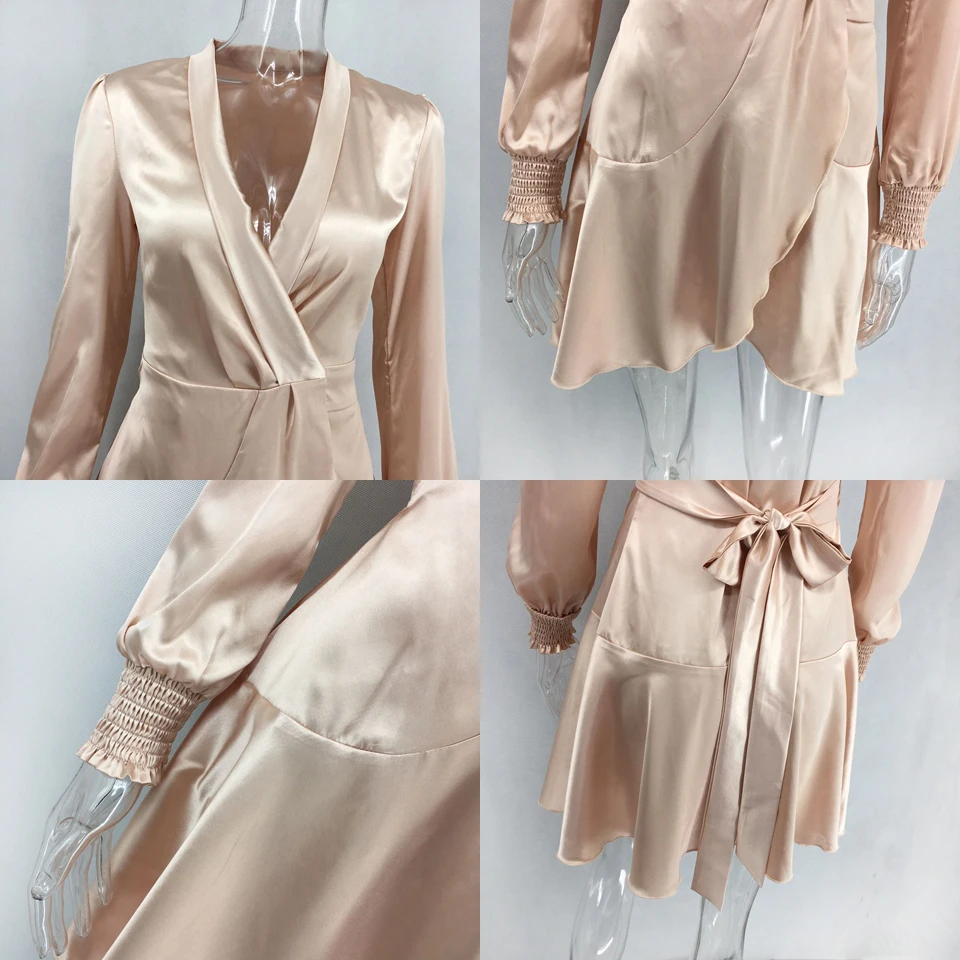 Повседневное платье Karlofea для женщин модное офисное с пышными рукавами