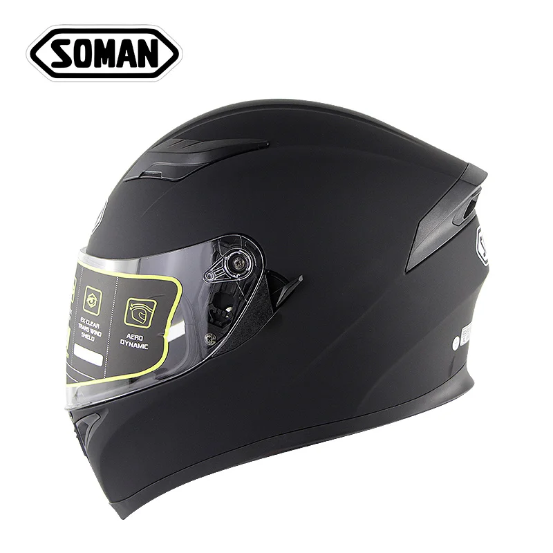 960 китайский неувядающий шлем SOMAN Double Visors с рисунком мотоциклетные велосипедные
