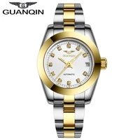 top luxury brand watch original guanqin women automatic mechanical watches waterproof diamond sapphire women gold watch women