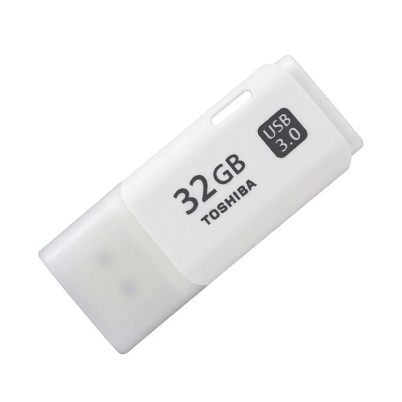 TOSHIBA U301 USB3.0 флеш-накопитель 64 ГБ 32 ГБ флеш-накопитель Флешка водонепроницаемый пластик белый U диск Memoria Cel USB Stick подарок
