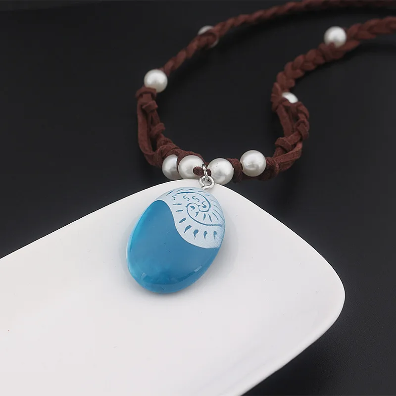 Фильм оригинальный vaiana Моана принцесса из плетеной кожи ручной работы веревка