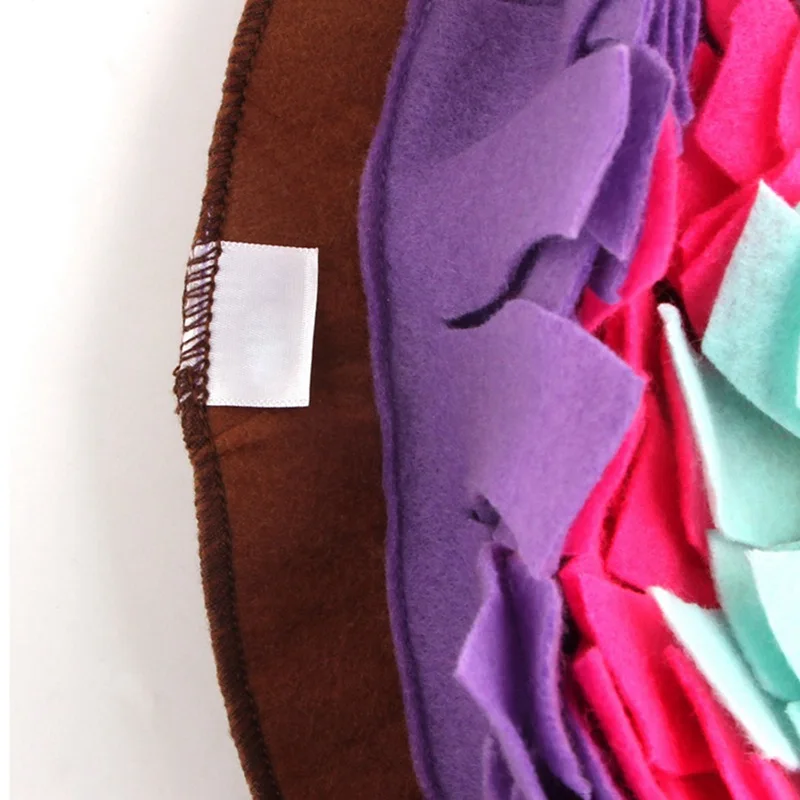 Pet Dog Smell Training Toys Pet Sniffing Pad Washable Training Blanket Feeding Mat Piecing Dog Foraging Skills Toys