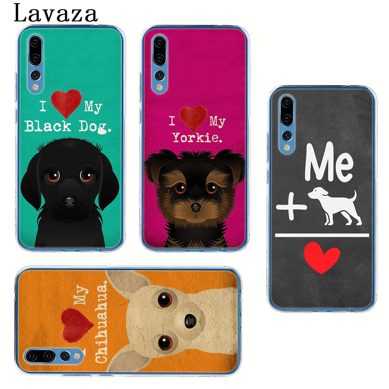 Lavaza I Love My собака Йоркширский терьер Papillon боксер чехол для телефона Huawei Mate 30 10 20 Pro