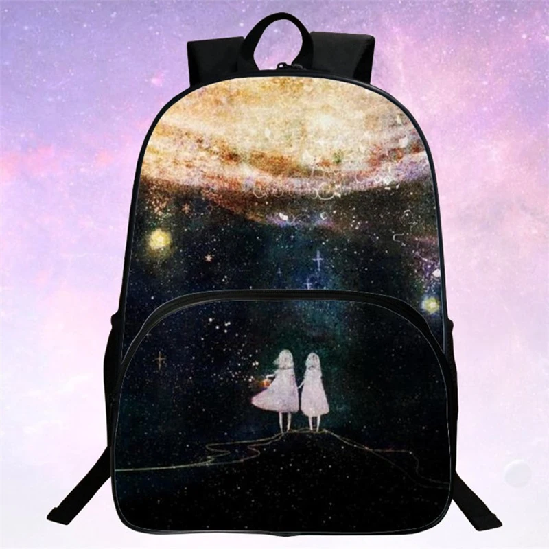 Детские школьные сумки Galaxy/Universe/Space 21 цвет рюкзак с принтом для подростков
