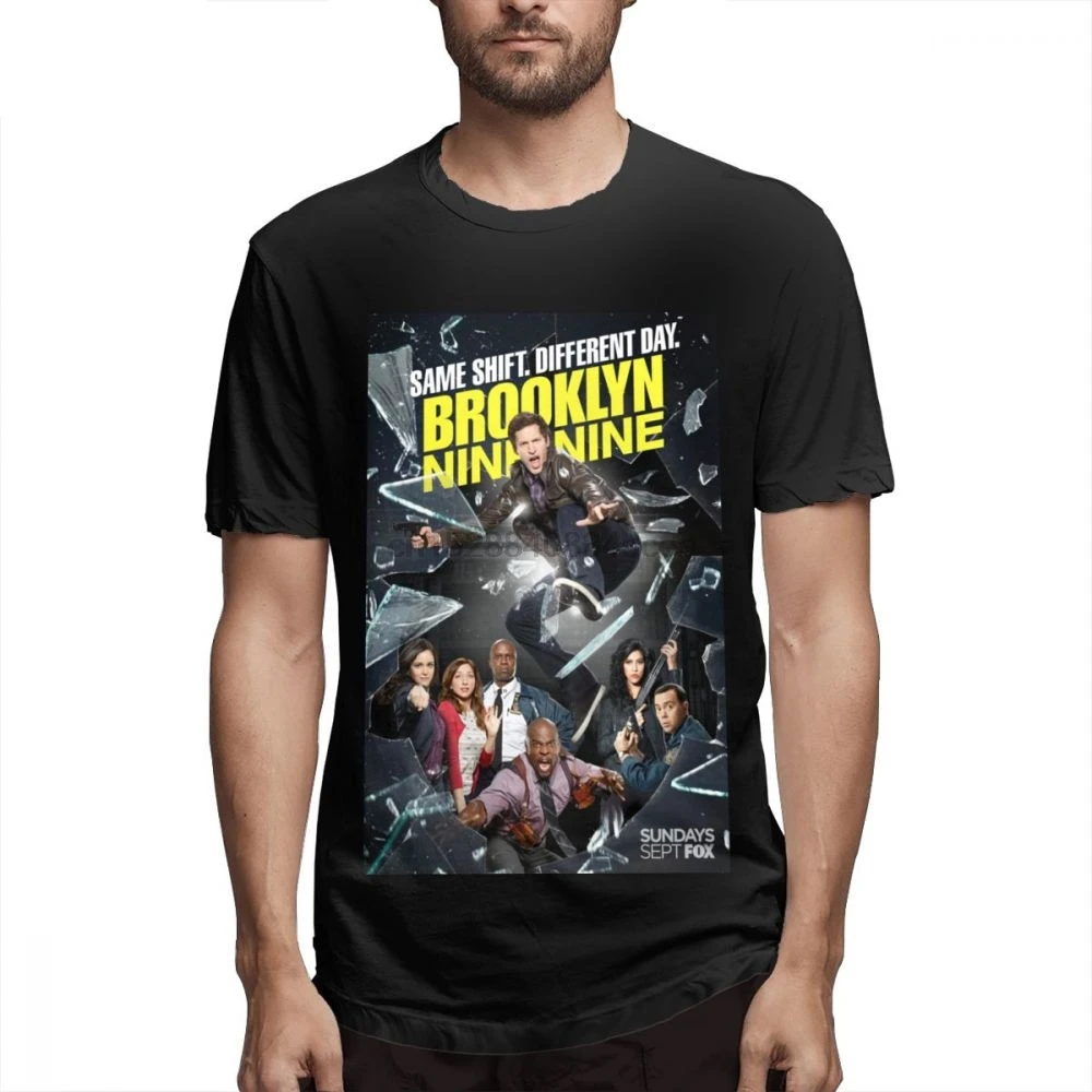 Изготовленный На Заказ человек Brooklyn Nine 99 2 футболка для мужчин ТВ серии досуг