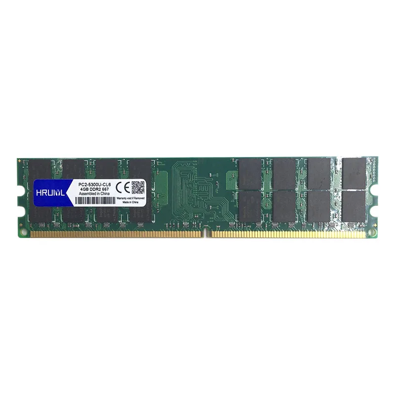 Оперативная память HRUIYL для ПК DDR2 800 667 533 МГц 1 Гб 2 4 модуль памяти компьютера