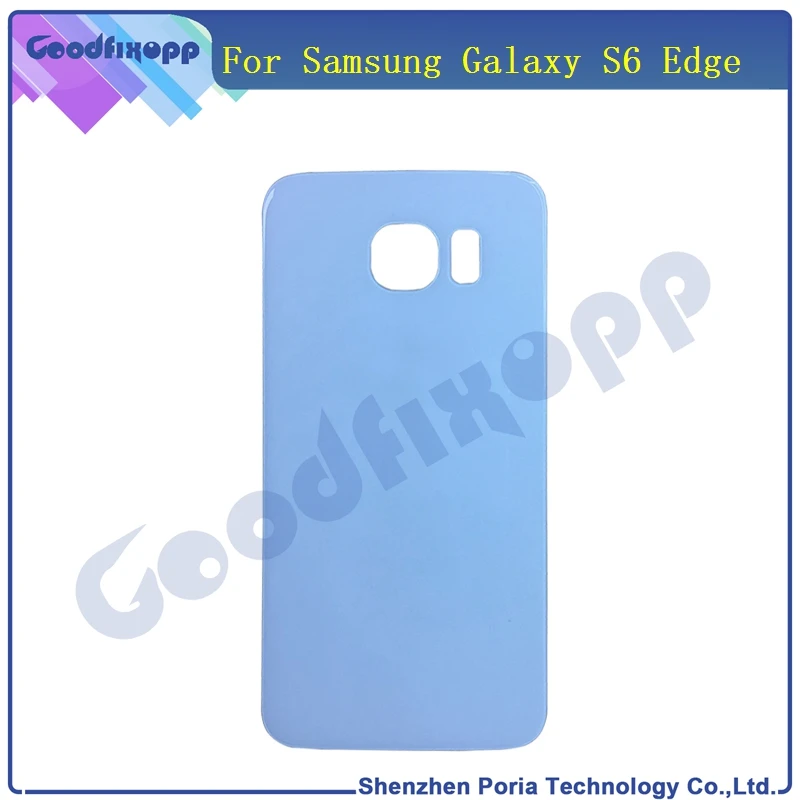 Оригинальный чехол для Samsung Galaxy S6 Edge задняя крышка G9250 запасные части|housing cover|back