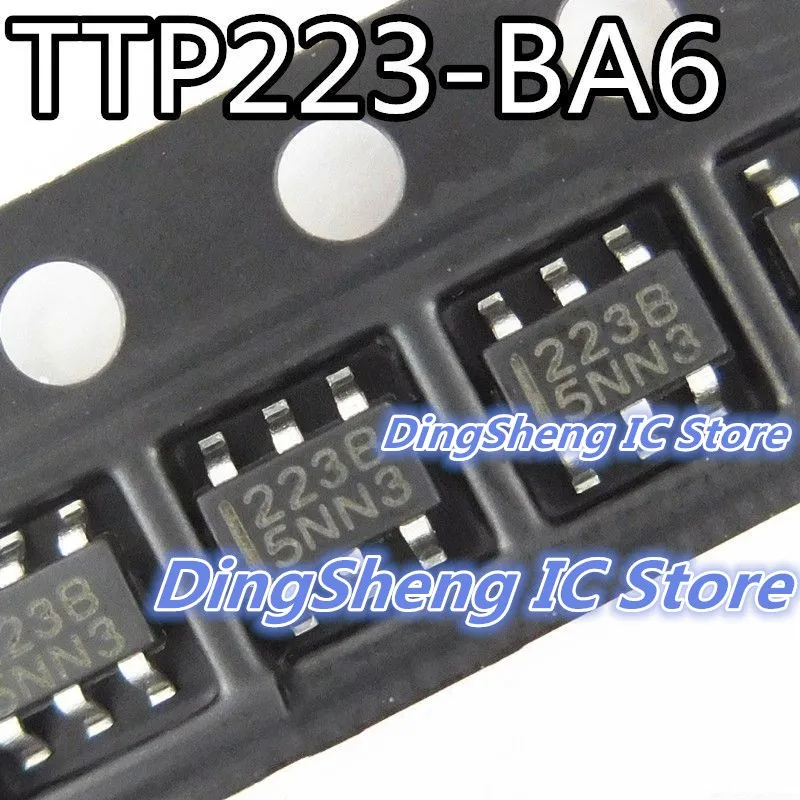 Новый оригинальный 3000 шт./лот TTP223 BA6 223B IC/одно касание сенсорного обнаружения IC SOT