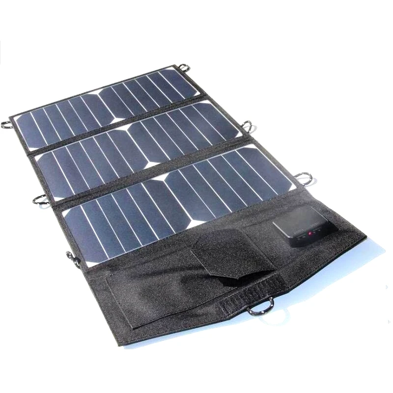 Sunpower 21 Вт Солнечная Панель зарядное устройство для iPhone/Мобильный Внешний