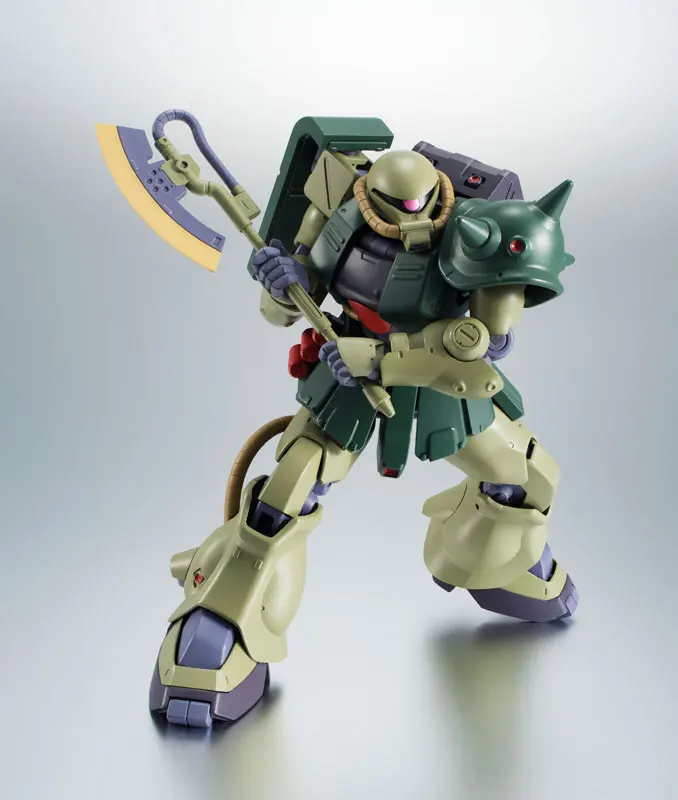 100% оригинальная робот BANDAI Spirit No.237 экшн-фигурка-MS-06FZ Zaku II Kai ver. A.N.I.M.E. из Mobile Suit Gundam