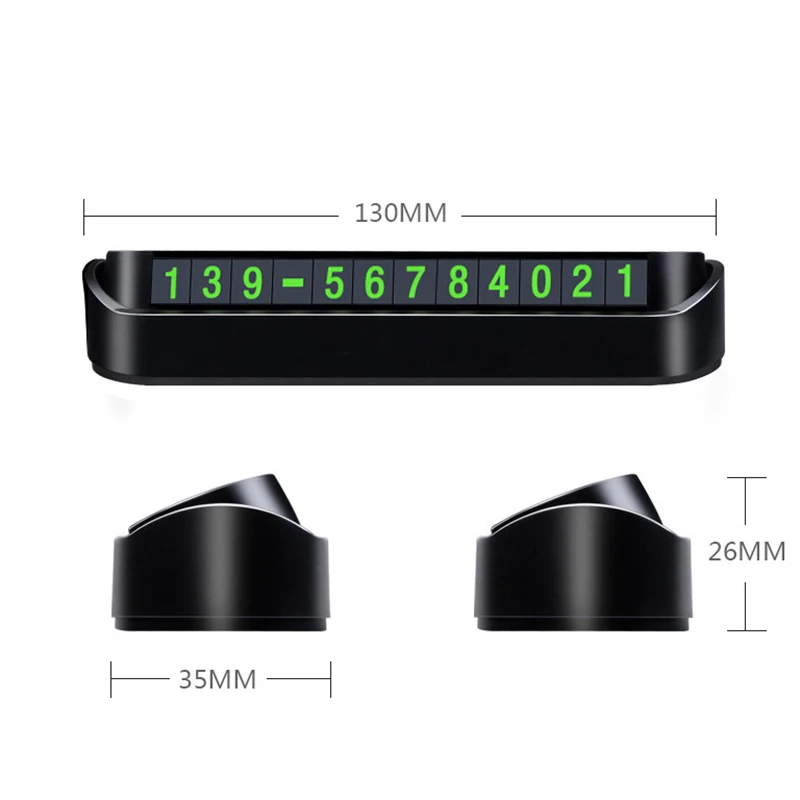 Автомобильные украшения для временной парковки автомобильный Стайлинг табличка