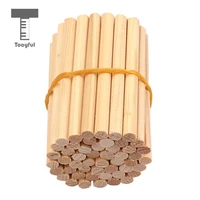 tooyful 50pcs 44 34 violin sound post soundpost 70mm high quality spruce wood violin parts accessories