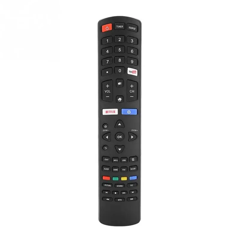 Черный ABS ИК ТВ пульт дистанционного управления для TCL цифрового телевидения RC311S 06-531W52-TY02X пульт дистанционного управления черный - Цвет: Черный