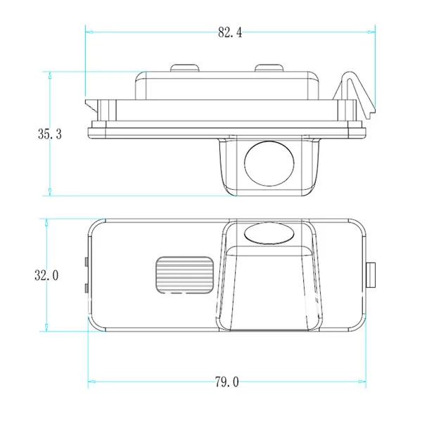 Автомобильная камера заднего вида для Volkswagen VW Polo 2c Hatchback Passat B6 CC Golf 6 5 4 вида|car rear