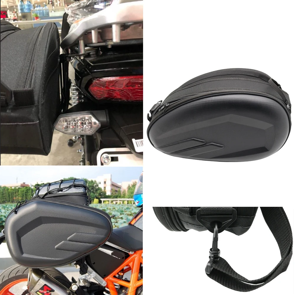 Высокое качество Водонепроницаемый мото хвост чемодан мотоцикл седельная сумка