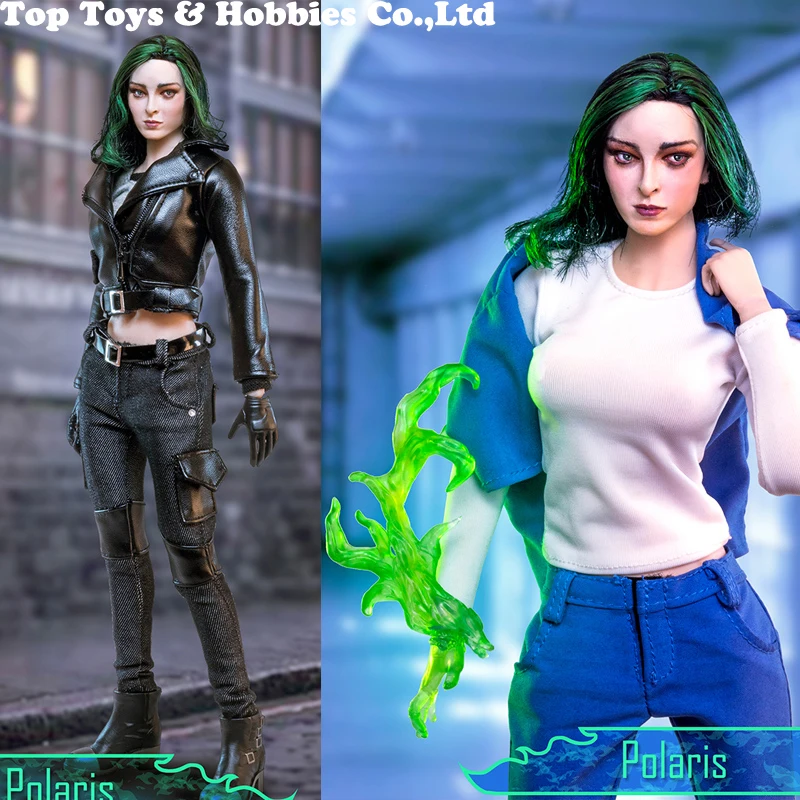 

Full Set 1/6 The Gifted Lorna Dane Polaris Magnetic Magneto daughter Female Figure Collection Toys Action Figure