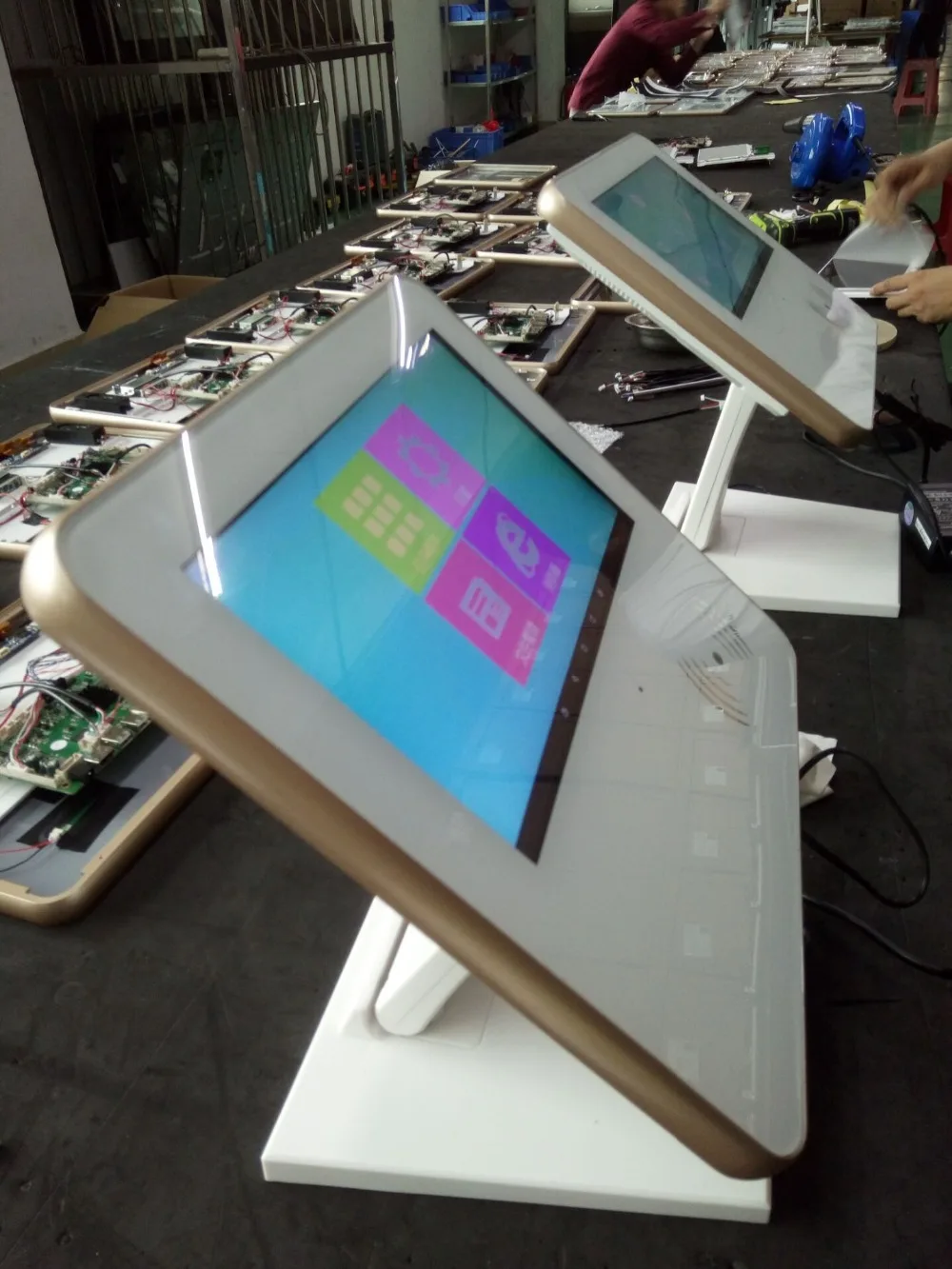 

Android 5,1 OS цифровой планшетный ПК с 10,1/18,5 дюймов ЖК Сенсорная панель/монитор/дисплей лица/функция распознавания отпечатков пальцев