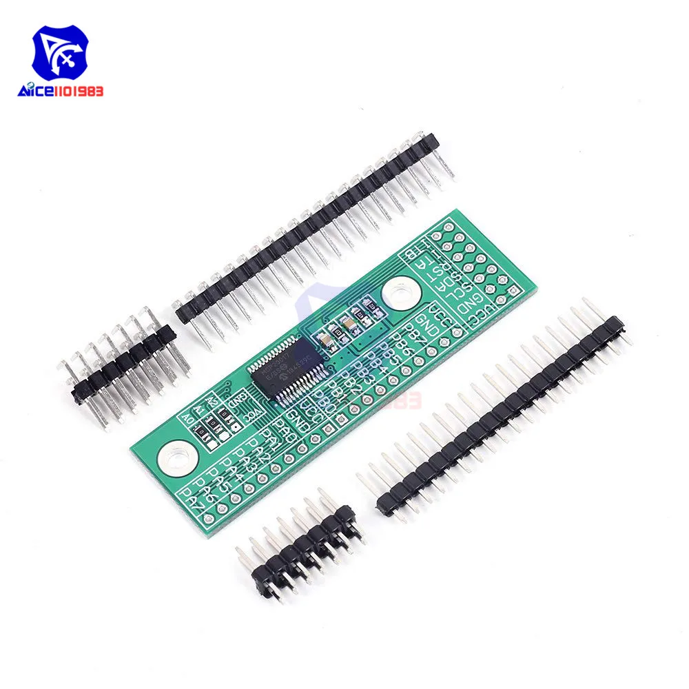 MCP23017 E/SS I2C интерфейс 16 канальный IO модуль расширения IIC вход и выход Плата для Arduino