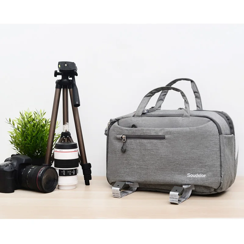 Модная Сумка для Dslr камеры с открытыми плечами водонепроницаемая сумка передачи
