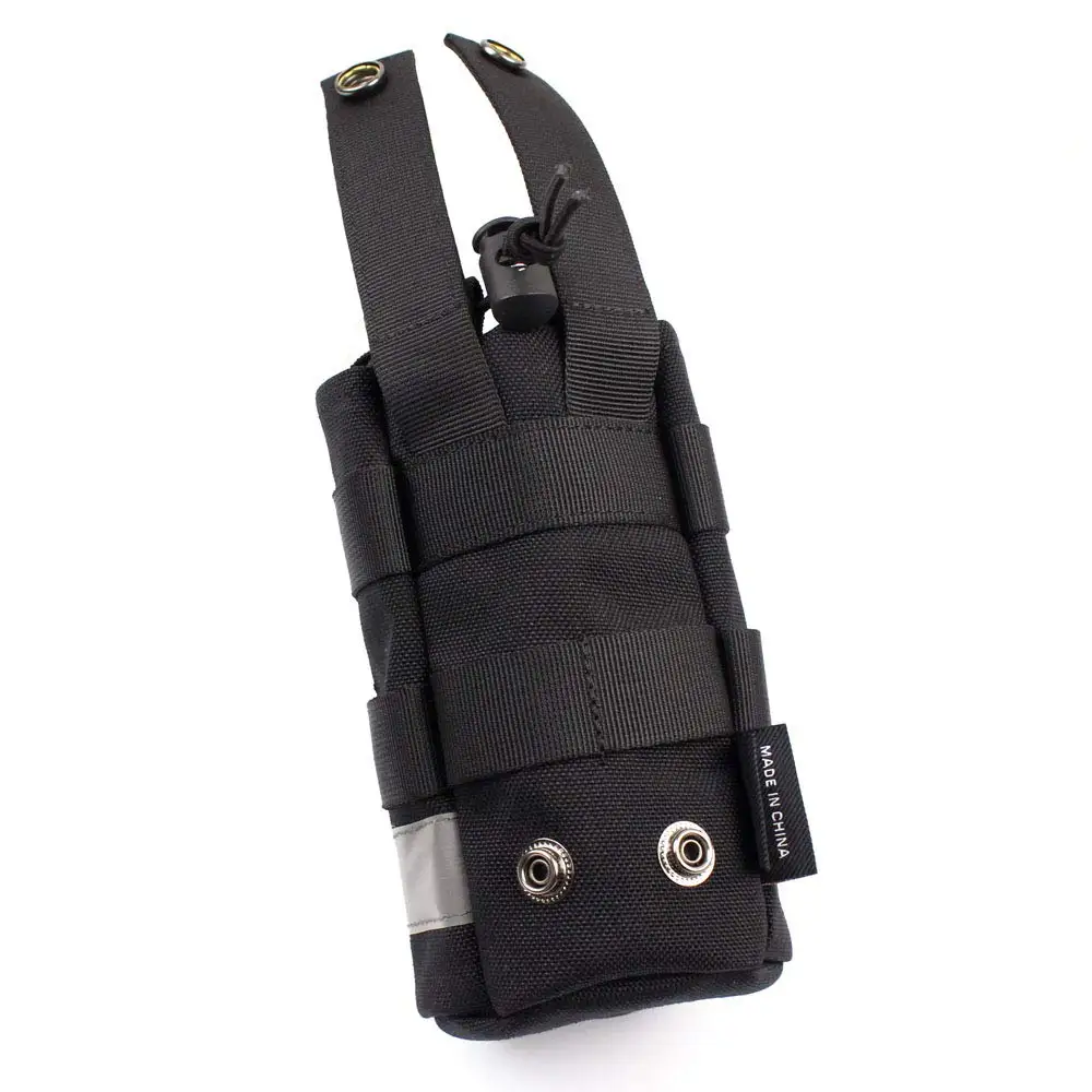 ROCOTACTICAL сумка для бутылки с водой на шнурке, тактический держатель для бутылки с водой Molle со светоотражающей полоской для походов, верховой езды, кемпинга