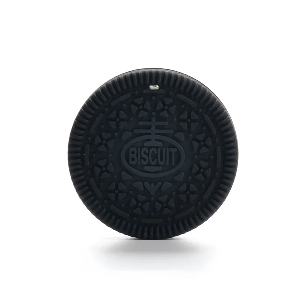 biscuit LOFCA 1 шт. Прорезыватели для зубов мультфильм жидкий мороженое силиконовая подвеска-прорезыватель подвеска с кулоном в виде фигурки енота аксессуары детские игрушки-Жвачки DIY - Цвет: biscuit